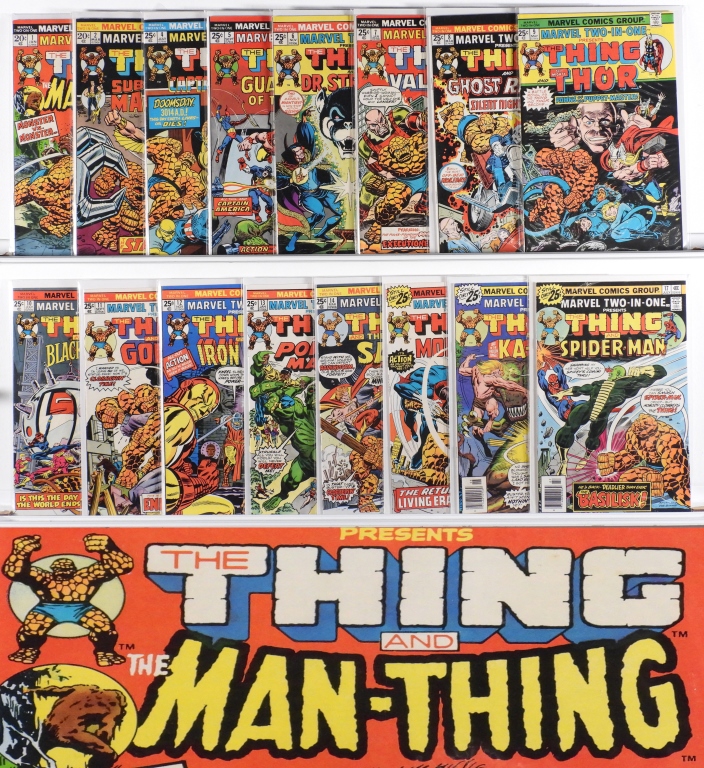 100 MARVEL COMICS MARVEL TWO IN ONE 30bc80