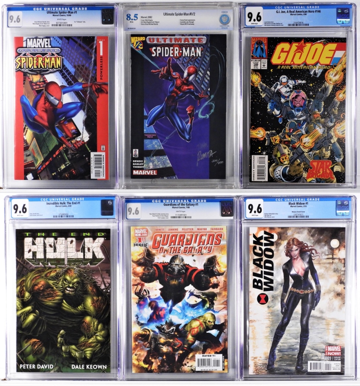 5PC MARVEL COMICS MODERN CGC CBCS