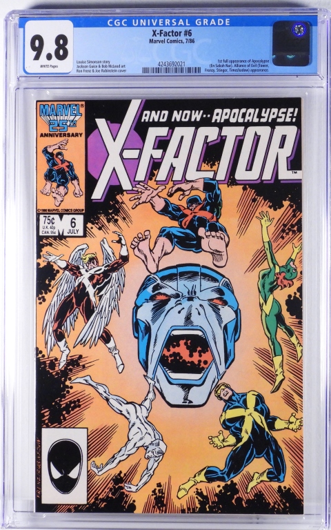 MARVEL COMICS X-FACTOR #6 CGC 9.8