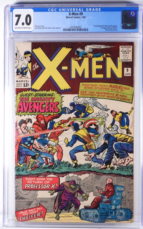 MARVEL COMICS X MEN 9 CGC 7 0 30bc8c