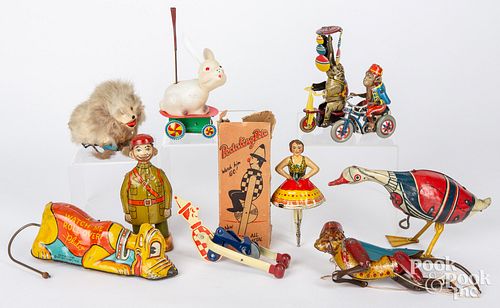 GROUP OF TIN LITHOGRAPH WIND-UP
