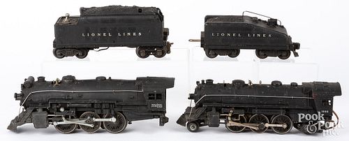 TWO LIONEL TRAIN LOCOMOTIVES AND
