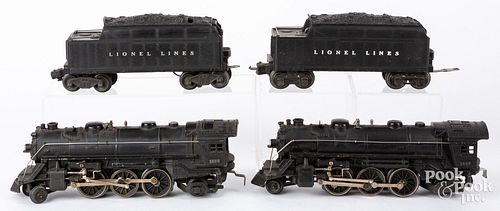 TWO LIONEL #1666 LOCOMOTIVES AND