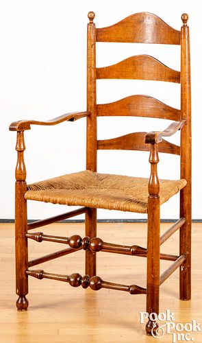 DELAWARE VALLEY LADDERBACK ARMCHAIR  30e4a2