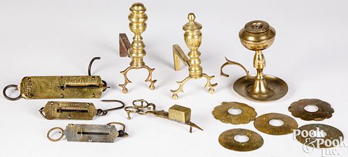 ASSORTED BRASS TO INCLUDE MINIATURE