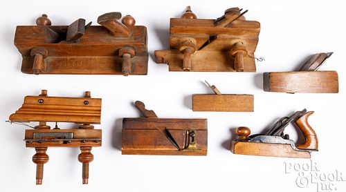 COLLECTION OF EARLY WOOD PLANESCollection
