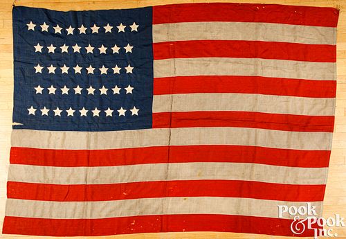 FORTY-TWO STAR AMERICAN FLAG, CIRCA