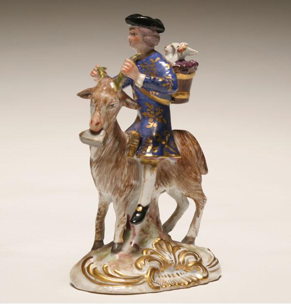 Porcelaine de Paris mounted figure on