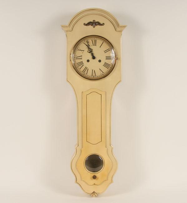 Regulator wall clock with German 4e3f1