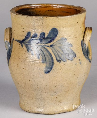 PENNSYLVANIA STONEWARE CROCK, 19TH