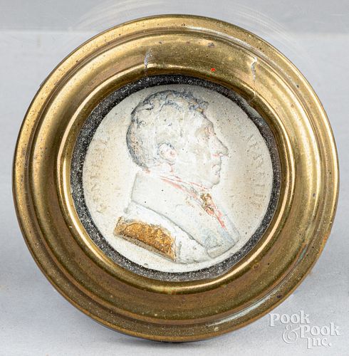 MINIATURE PAINTED GENERAL LAFAYETTE