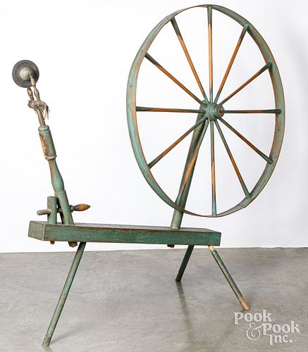 PAINTED WALKING SPINNING WHEEL,