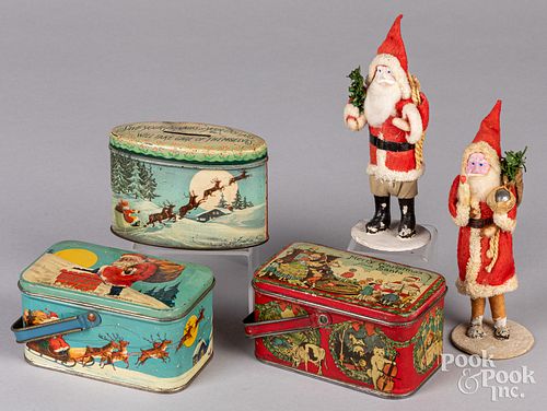 GROUP OF VINTAGE CHRISTMAS ITEMSGroup 30e93c