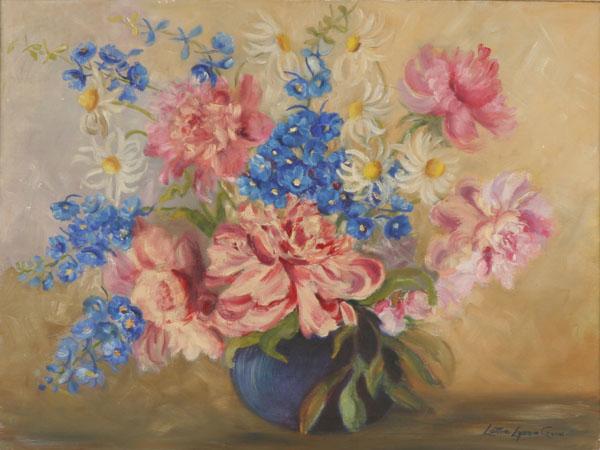 Lottie Lyons Grow (1883-1981) Floral