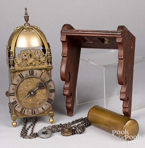 ENGLISH BRASS LANTERN CLOCKEnglish 30e95e