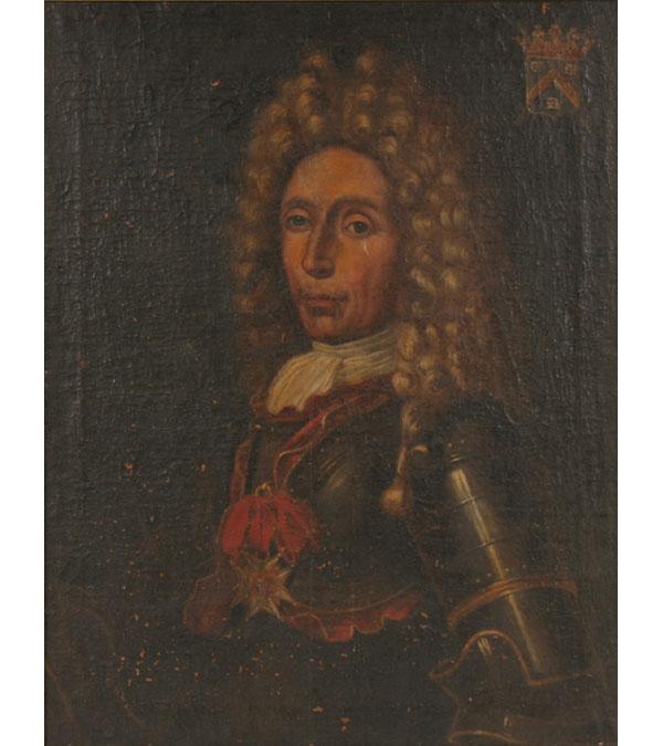 Two portraits of late 17th century/early