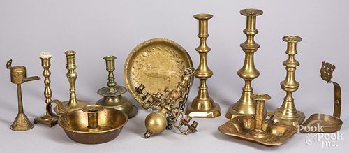 ASSORTED BRASS LIGHTINGAssorted