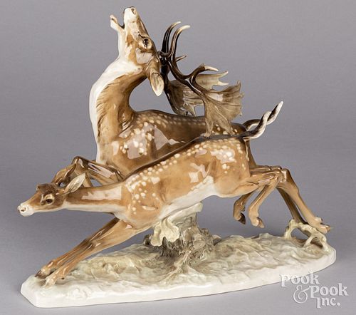 HUTCHENREUTHER PORCELAIN DOE AND 30e9bd