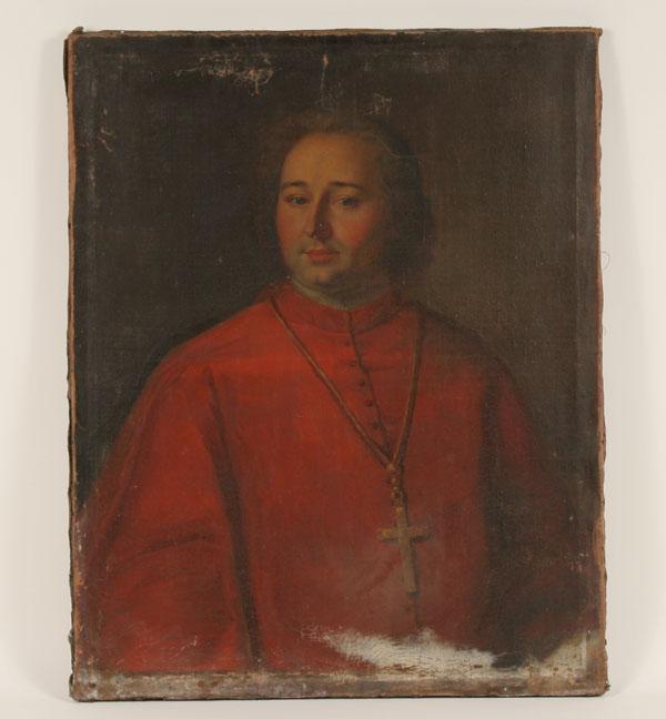 French portraits; male religious