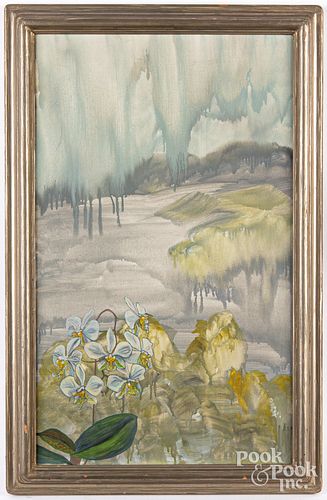 EDITH FETHERSTON, OIL ON CANVASEdith