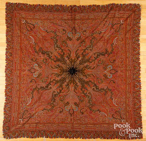 KASHMIR PAISLEY SHAWLKashmir paisley