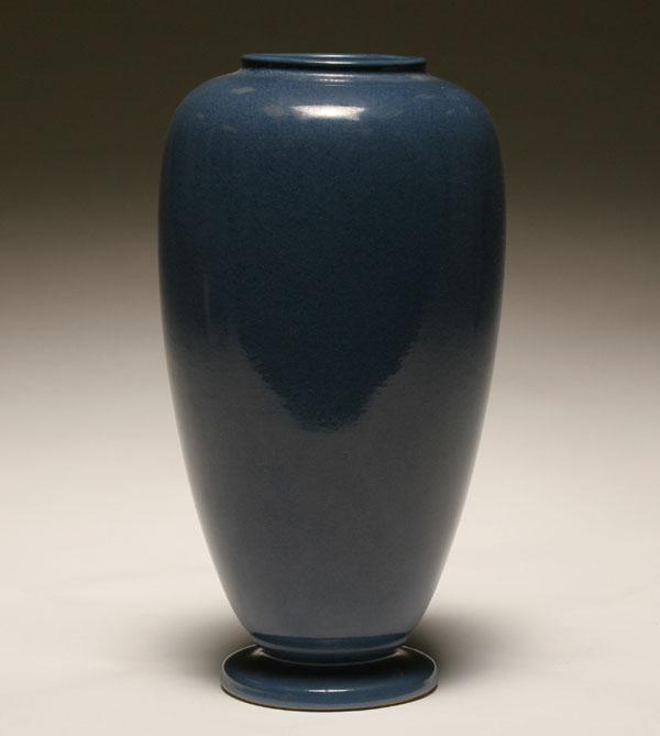 Roseville Rosecraft color vase; footed