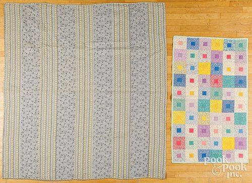 MISCELLANEOUS YOUTH QUILTS 19TH 30ec01