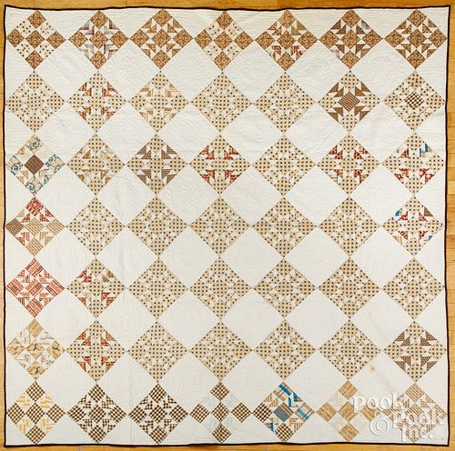 WILD GOOSE CHASE PATCHWORK QUILT,
