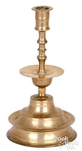 ENGLISH CAST BRASS CANDLESTICKImportant 30ed33