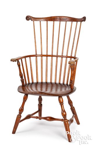 PENNSYLVANIA FANBACK WINDSOR ARMCHAIR,