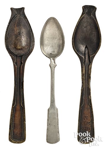 PETER DERR BRONZE SPOON MOLD AND 30ee20