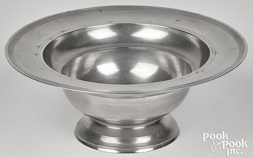 BEVERLY, MASSACHUSETTS PEWTER BAPTISMAL