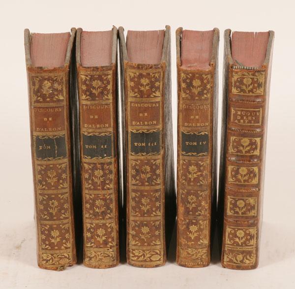 French 18th C. books discourse