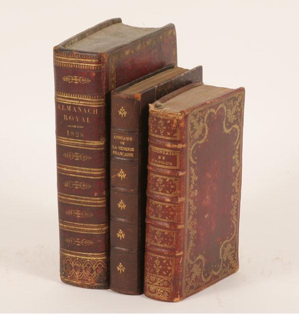 Assorted French 18th 19th C books 4e4aa