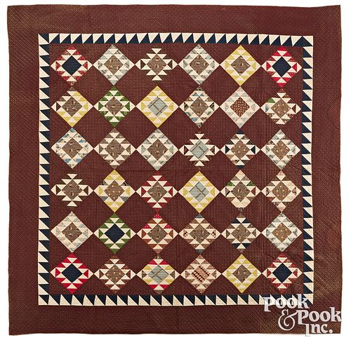 PENNSYLVANIA PATCHWORK BLOCK QUILT  30eec9