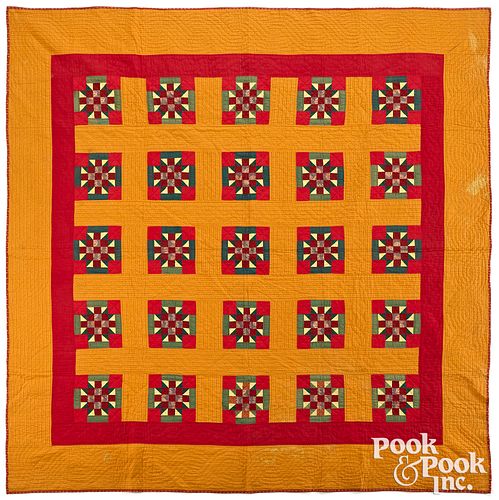 PENNSYLVANIA PATCHWORK BLOCK QUILT  30eee3