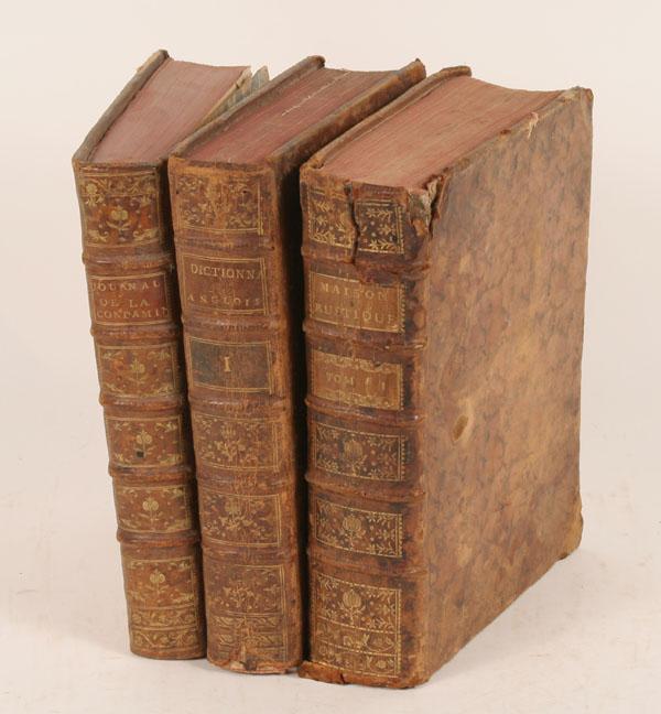 French 18th C books on travel  4e4b2