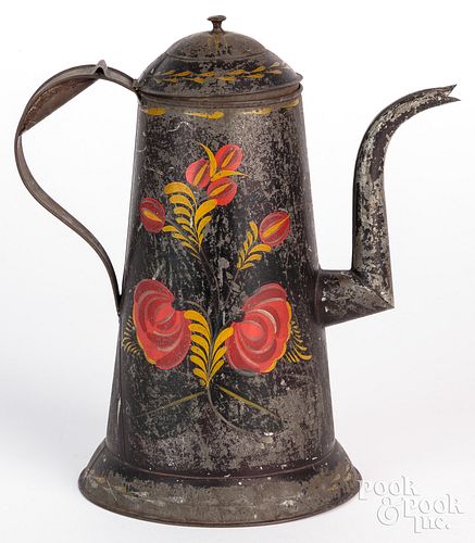 PENNSYLVANIA TOLEWARE COFFEE POT,