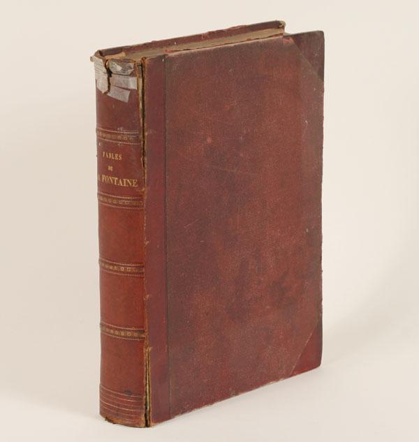 French 19th C collection of fables  4e4b8
