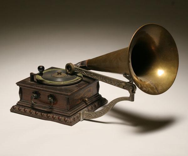 Colombia disc phonograph player;