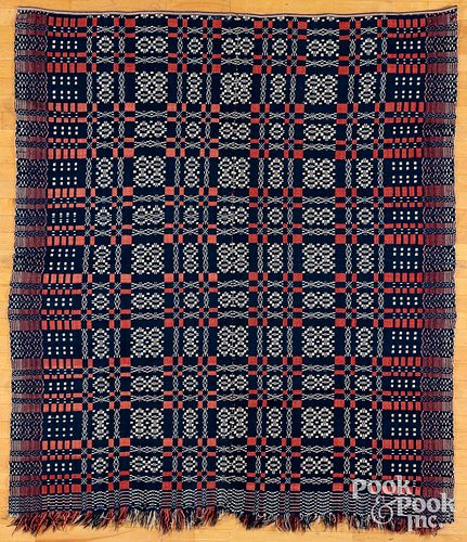 TWO COVERLETS MID 19TH C TO 30f006