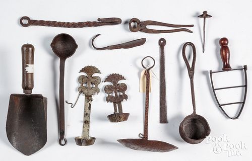 GROUP OF MISCELLANEOUS WROUGHT