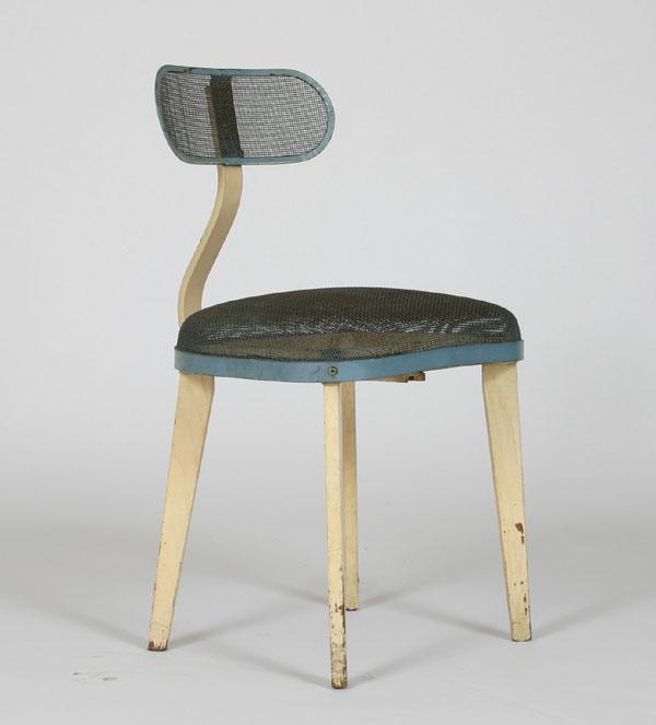 Horton Texteel Ironer chair; woven