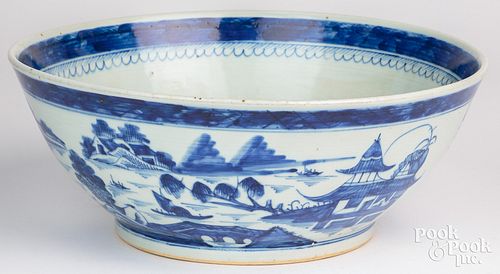 CHINESE EXPORT CANTON BOWL 19TH 30f173