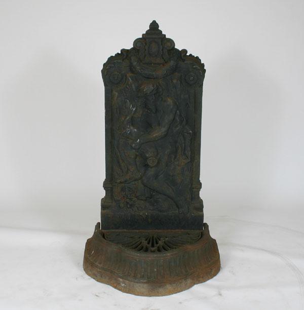 Victorian standing cast iron Neptune 4e4f9