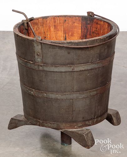 SHAKER MAPLE SYRUP BUCKET 19TH 20TH 30f232