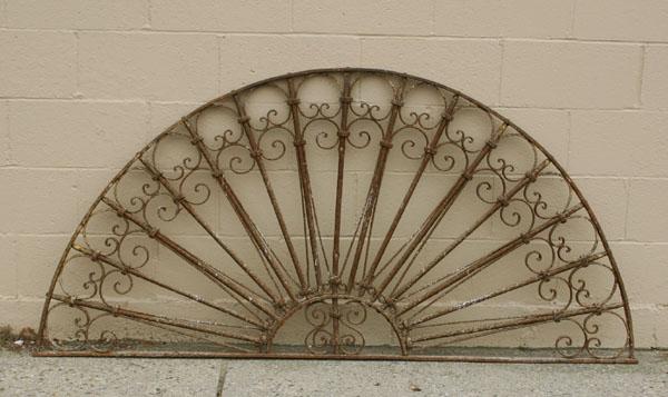 Cast iron architectural transom  4e506