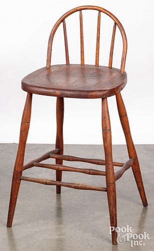 SHAKER LOW BACK DINING CHAIR 19TH 30f264