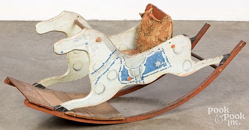 PAINTED HOBBY HORSE, EARLY 20TH
