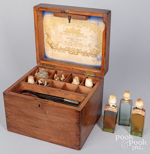 WINSOR NEWTOWN CASED ARTIST BOX  30f52a